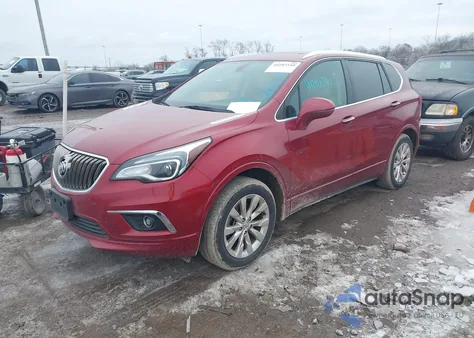 2017 Buick Envision Essence from USA, damaged, VIN LRBFXBSA1HD124062